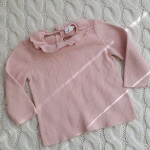 H&M Scallop knit sweater